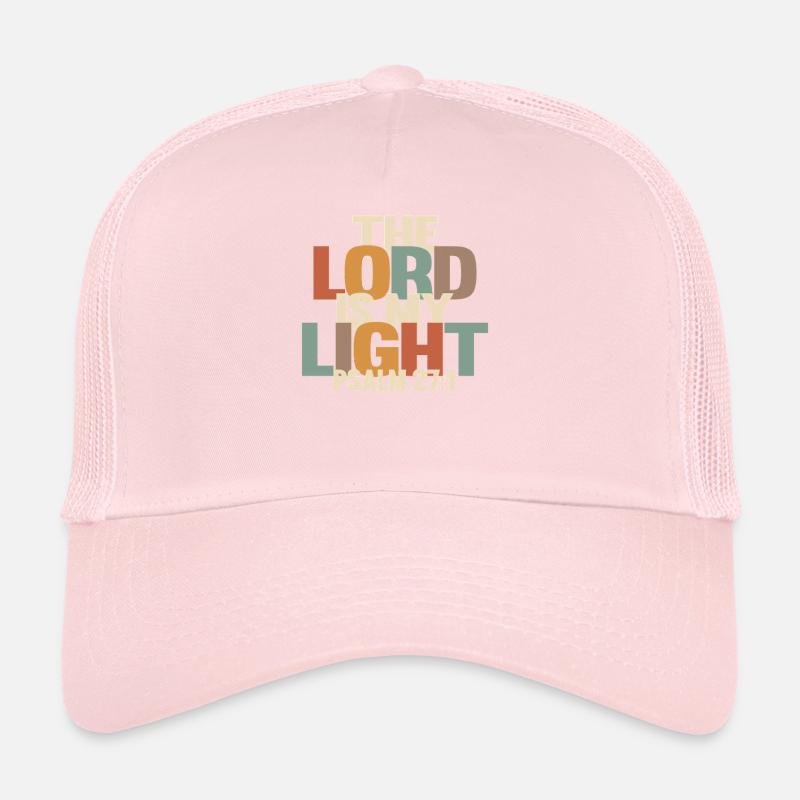L’Éternel est ma lumière - Psaume 27:1 Casquette trucker 