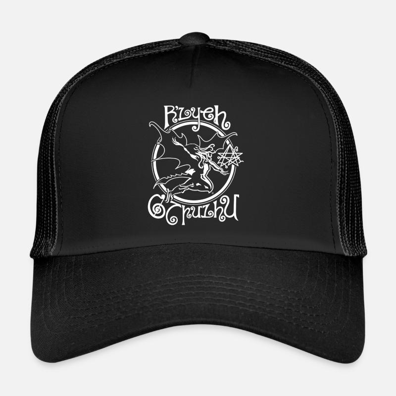 Black Cthulhu Casquette trucker 