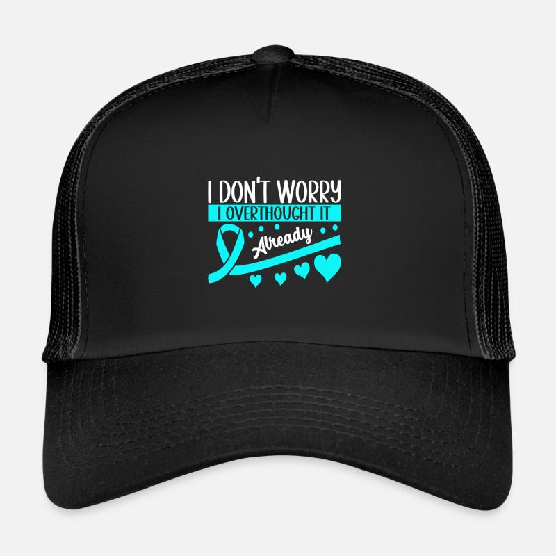 Angststörung Anxiety disorder - Trucker Cap - Schwarz/Schwarz