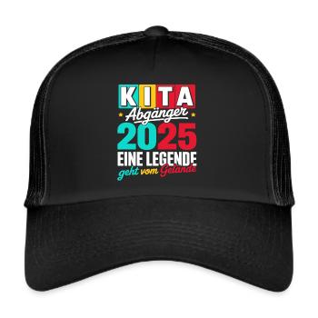 Daycare Graduate Legend - Trucker Cap - black/black - Front