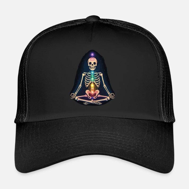 Skeletal Yoga - Chakra Meditation Trucker Cap