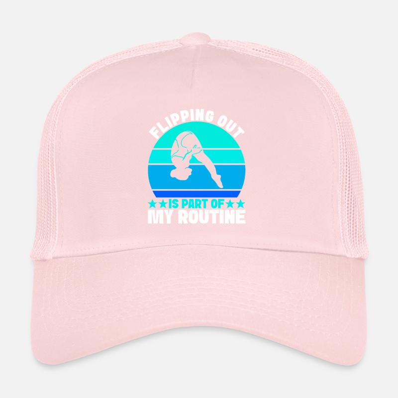 Diving diving board Trucker Cap