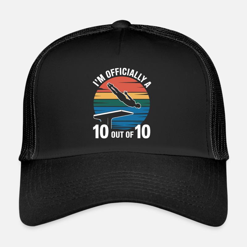 Diving diving board Trucker Cap