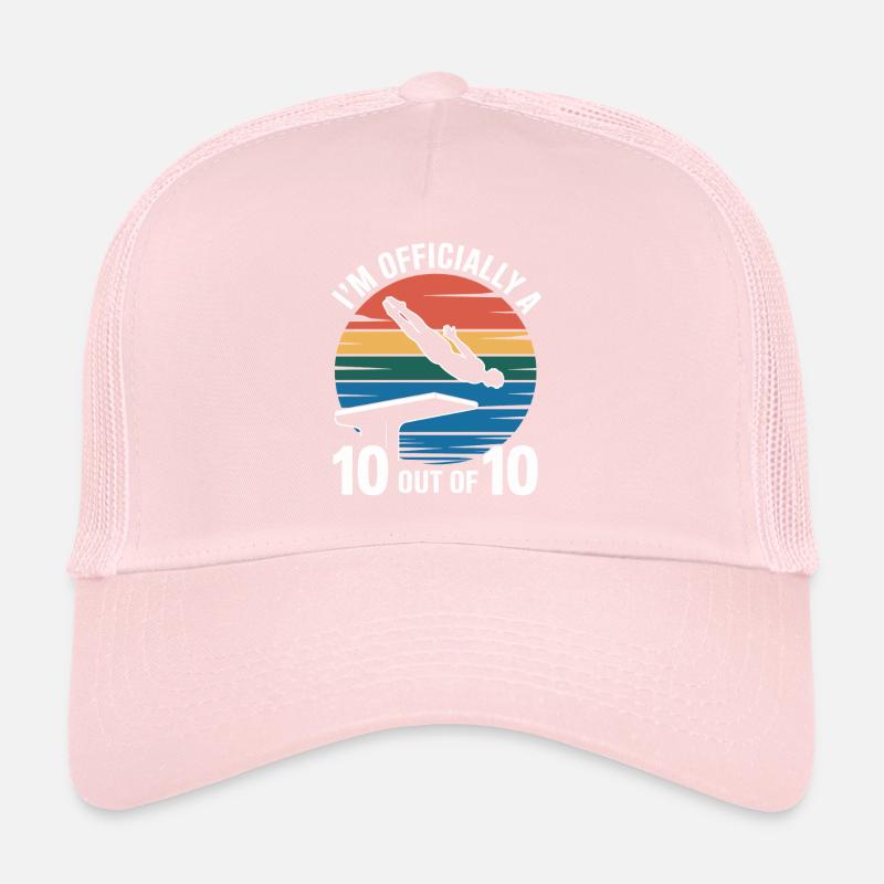 Diving diving board Trucker Cap