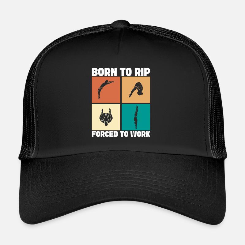 Kunstspringen Turmspringer Sprungbrett Trucker Cap