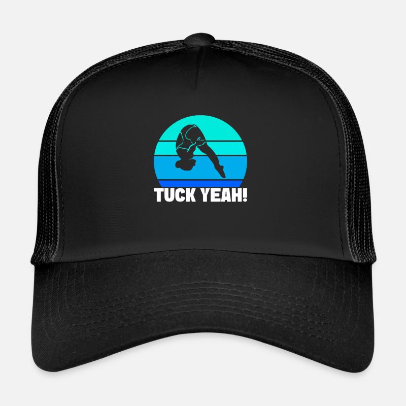 Diving diving board Trucker Cap