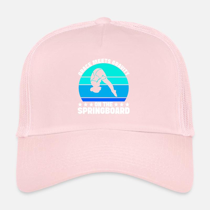 Diving diving board Trucker Cap