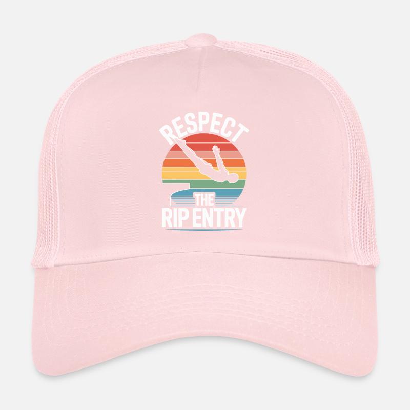 Diving diving board Trucker Cap