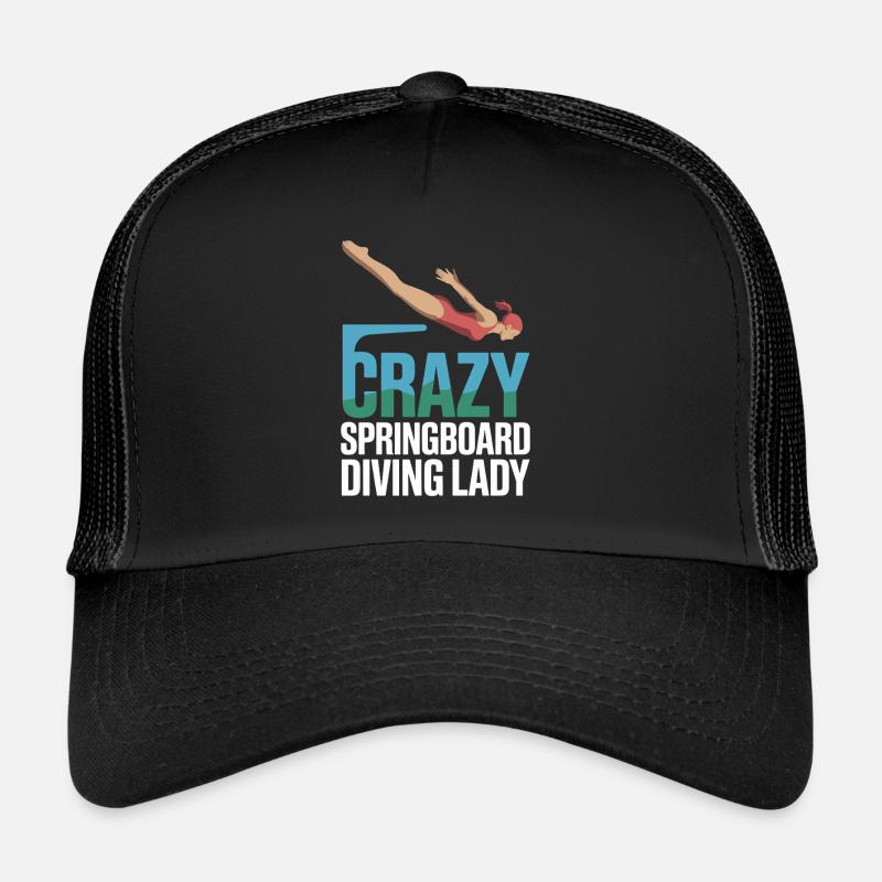 Diving diving board Trucker Cap