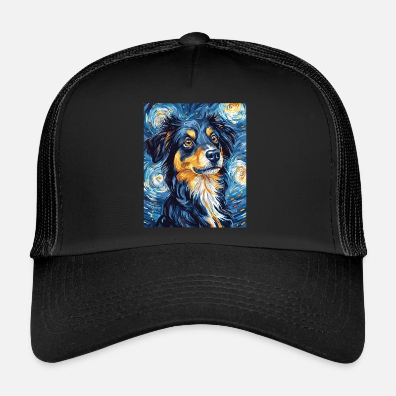 Berger Australien Chien Nuit étoilée van Casquette trucker 