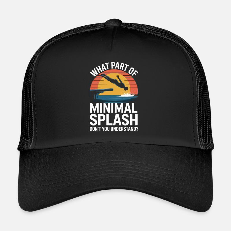 Diving diving board Trucker Cap