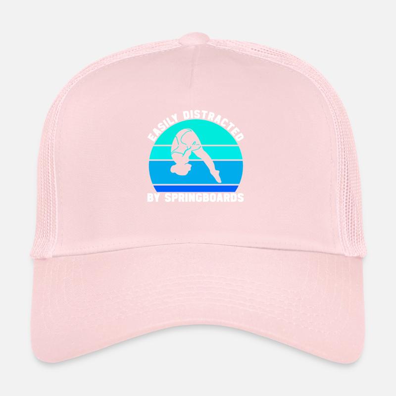 Diving diving board Trucker Cap