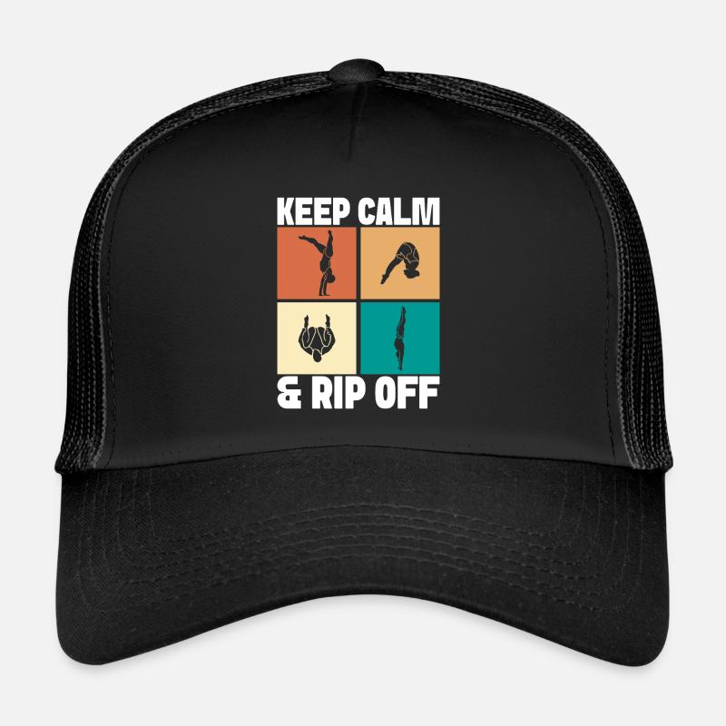 Diving diving board Trucker Cap
