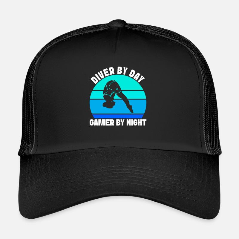 Kunstspringen Turmspringer Sprungbrett Trucker Cap