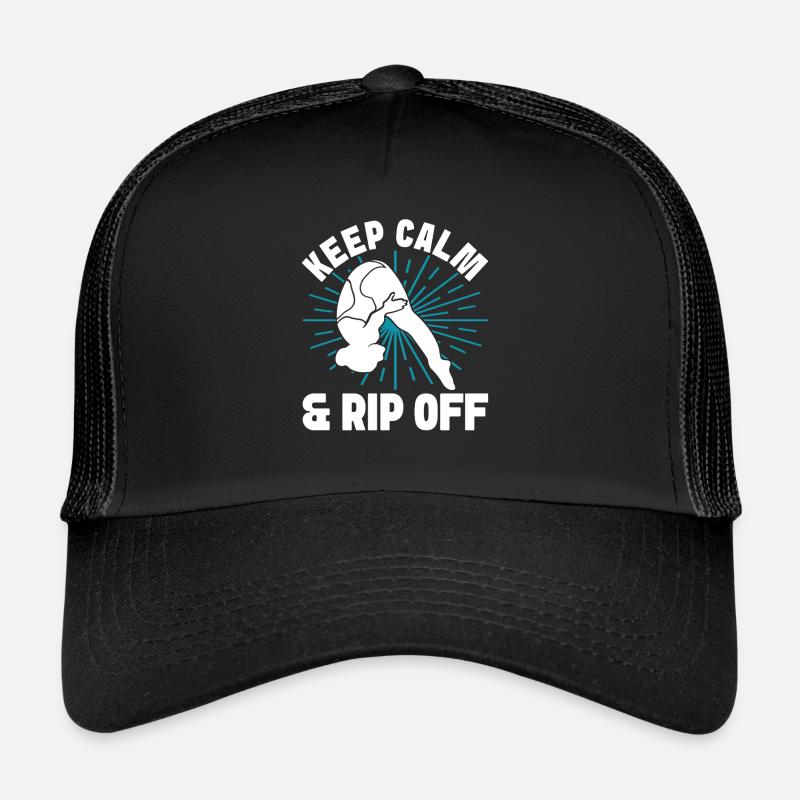 Diving diving board Trucker Cap