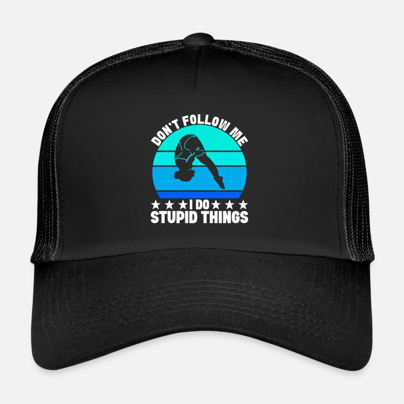 Diving diving board Trucker Cap