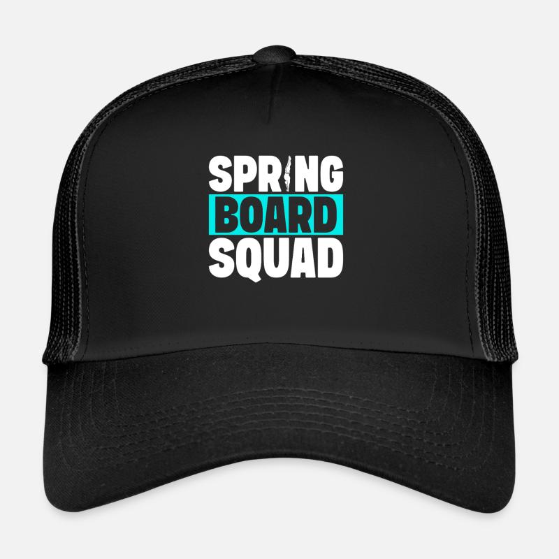 Diving diving board Trucker Cap