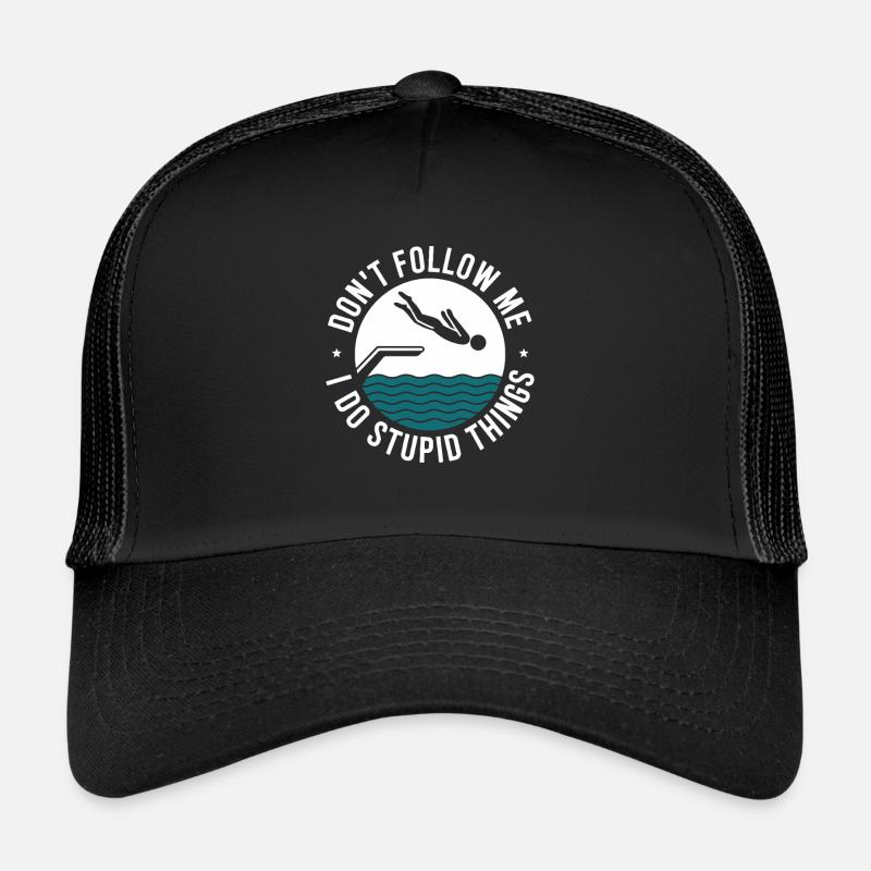 Diving diving board Trucker Cap