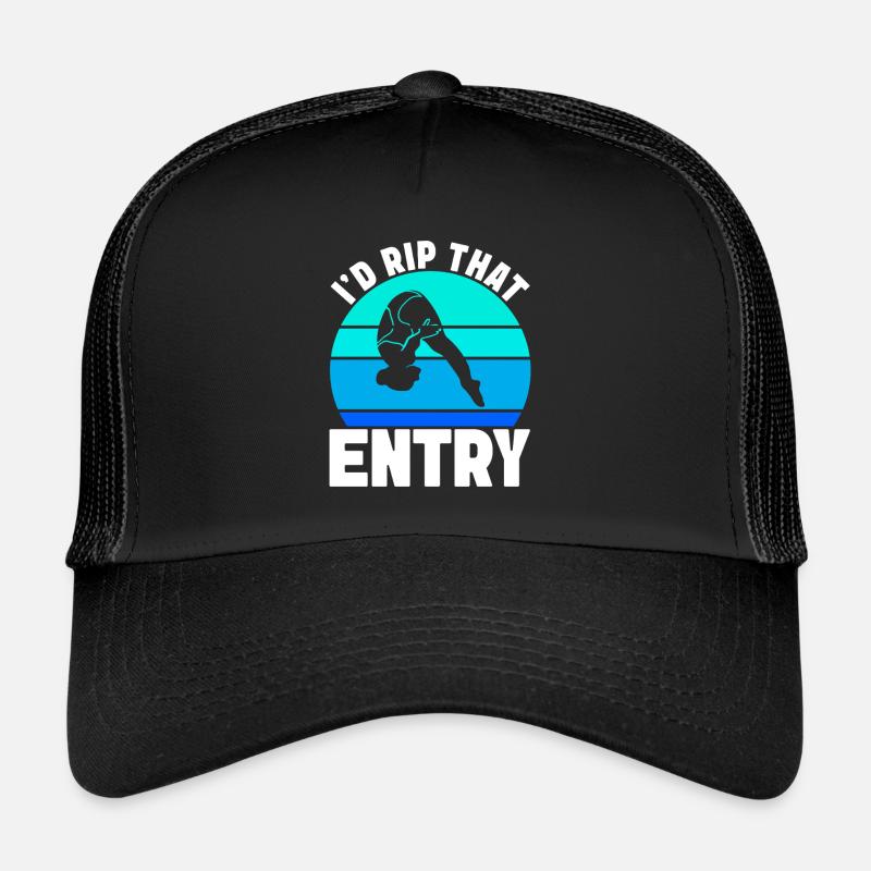 Kunstspringen Turmspringer Sprungbrett Trucker Cap