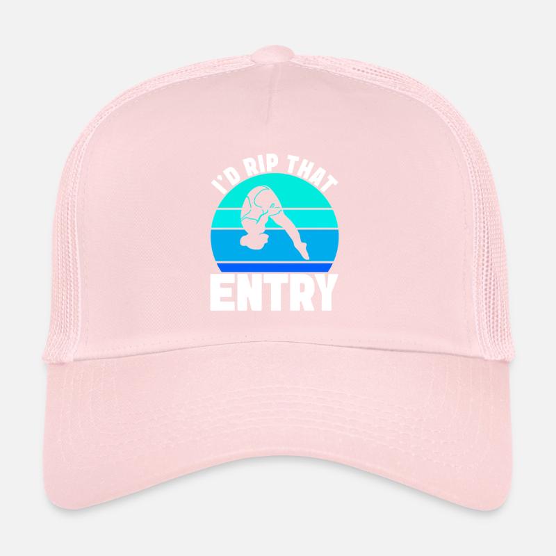 Diving diving board Trucker Cap