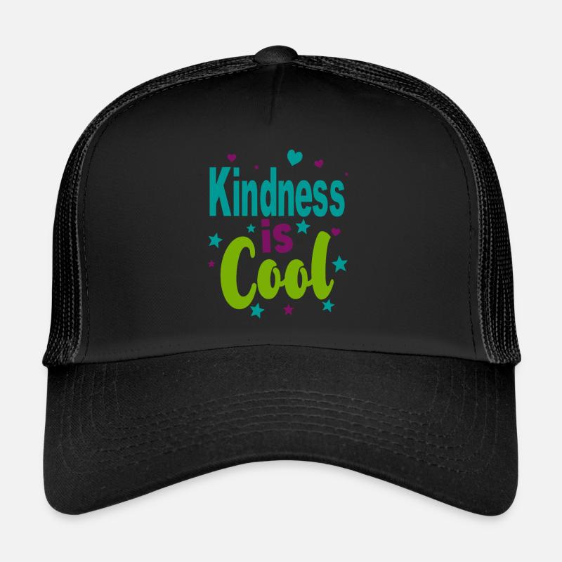 Kindness is Cool - Colorful Stars Trucker Cap