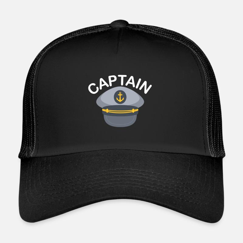 Captain - Skipper - Kapitän - Matrose-Geschenkidee Trucker Cap
