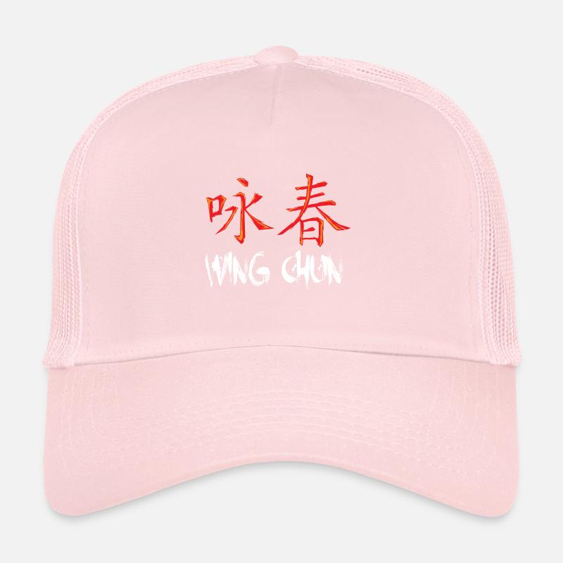 Wing chun Wingtsun Chinese characters Trucker Cap