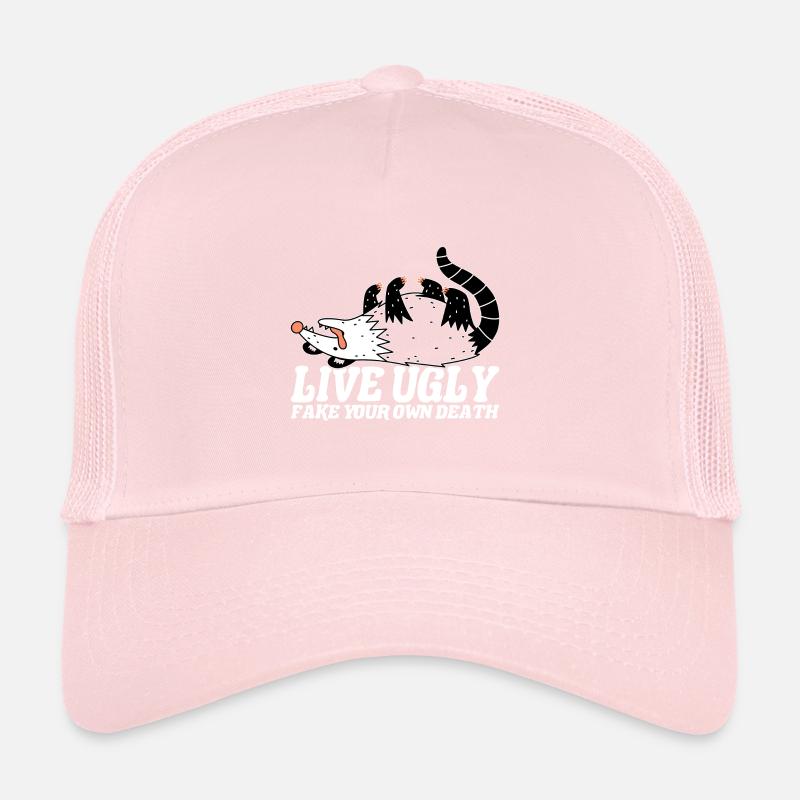 Opossum Trash Beuteltier Lustige Sprüche Trucker Cap