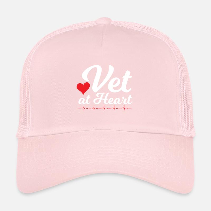 Tierarzt im Herzen Trucker Cap