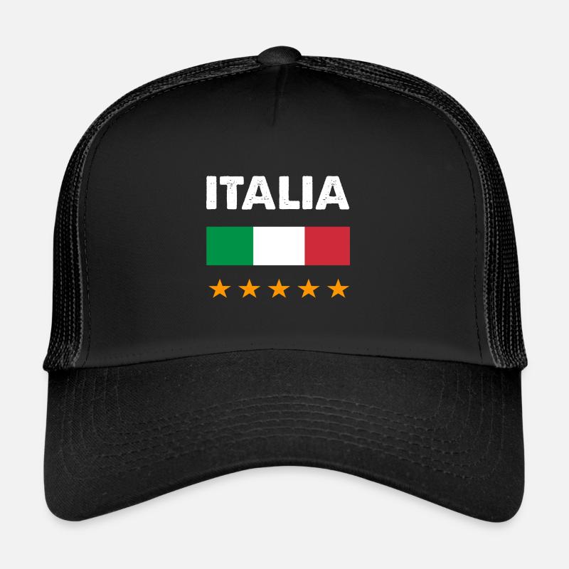 Italia Champion 5 étoile Casquette trucker 