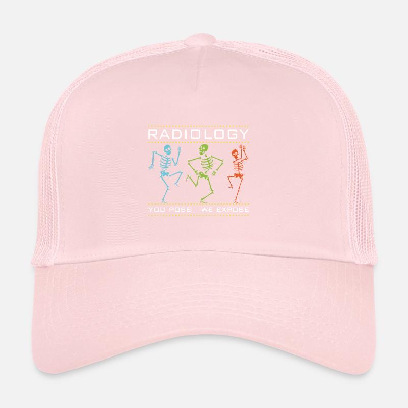 Dewi Dancing Skeletons - Radiologist Design Trucker Cap