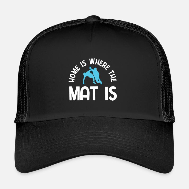 Grappling Martial Arts Wrestling Trucker Cap