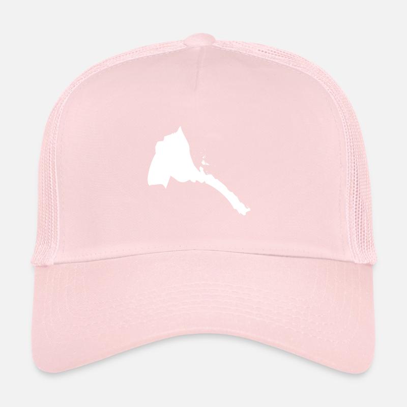 Drapeau de carte de l'Érythrée Casquette trucker 