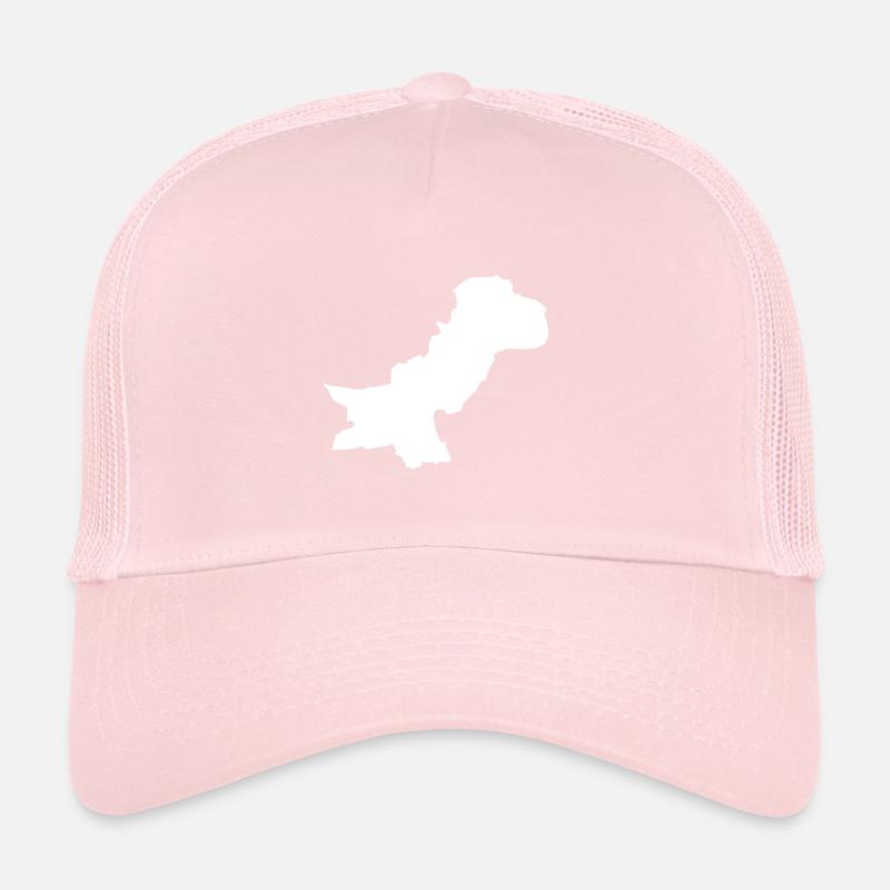 Pakistan map flag Trucker Cap