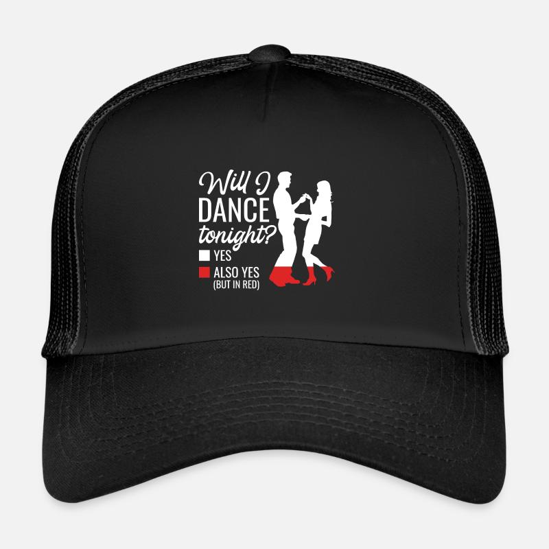 Dancing Slogan Ballroom Couple Dance Dance Floor Trucker Cap