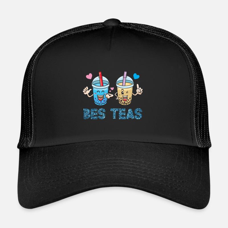Bes Teas Bubble Tea Boba Tea Trucker Cap