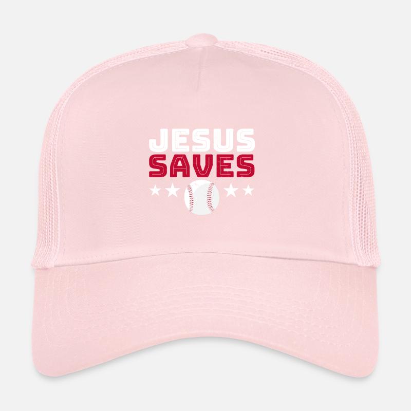 Jesus Baseball Humor Christlich Trucker Cap