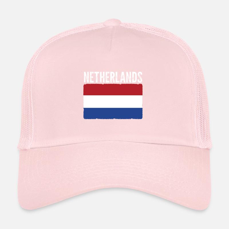 Netherlands Flag Holland Trucker Cap