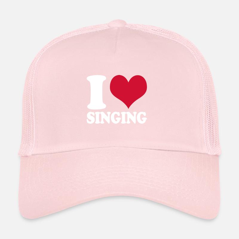 Chanteuse chanteuse J’aime chanter Casquette trucker 