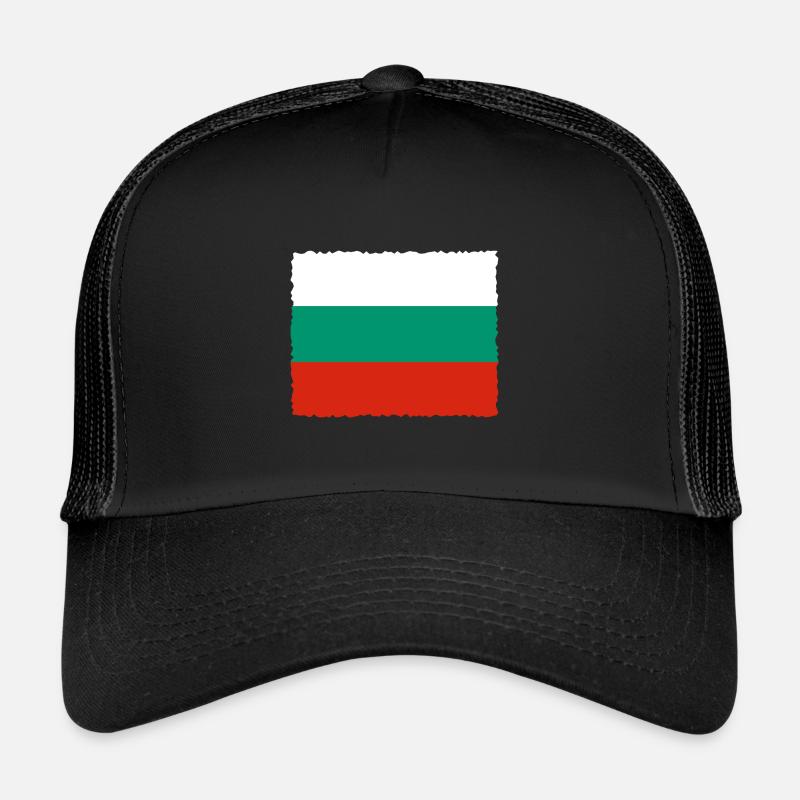 Drapeau Bulgarie Drapeau bulgare Sables d'Or Casquette trucker 