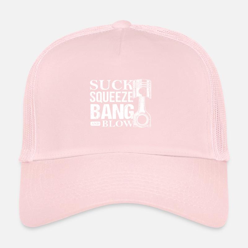 Adage drôle suce Squeeze Bang coup pour Casquette trucker 