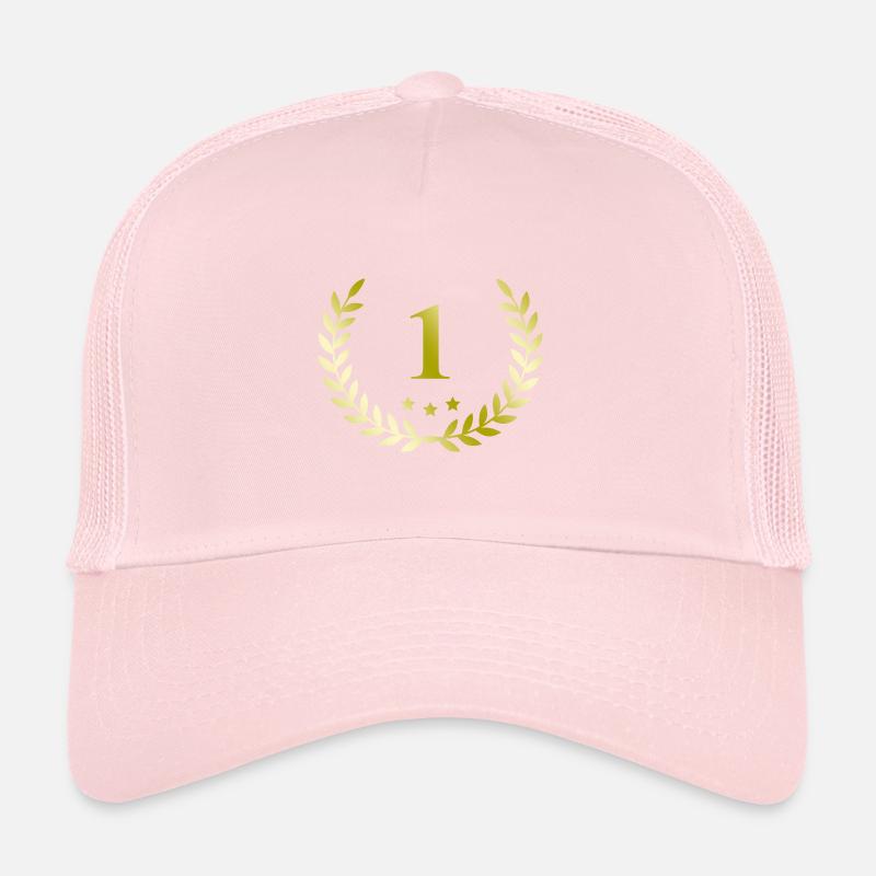 1 couronne numéro Casquette trucker 