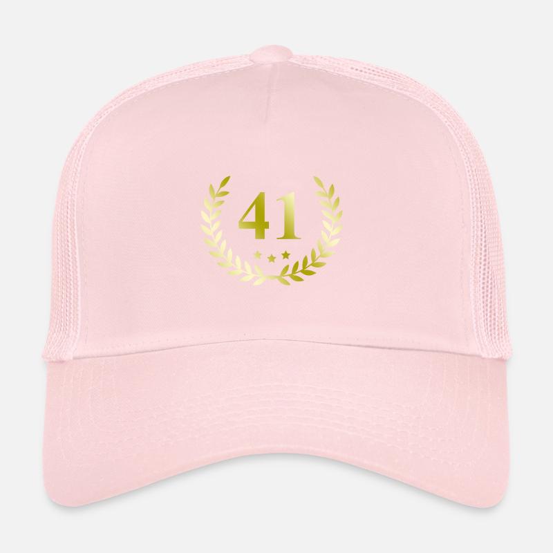41 Couronne numérique Casquette trucker 