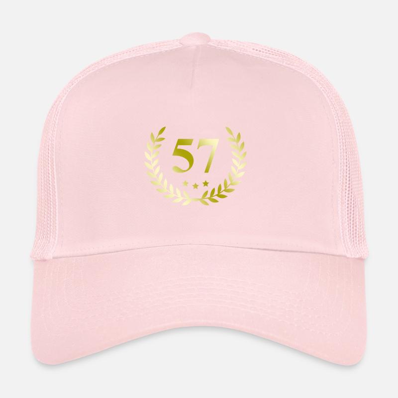 57 Number wreath Trucker Cap