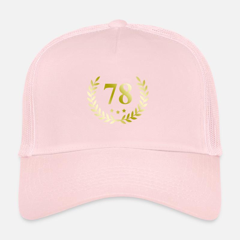 78 Couronne numérique Casquette trucker 