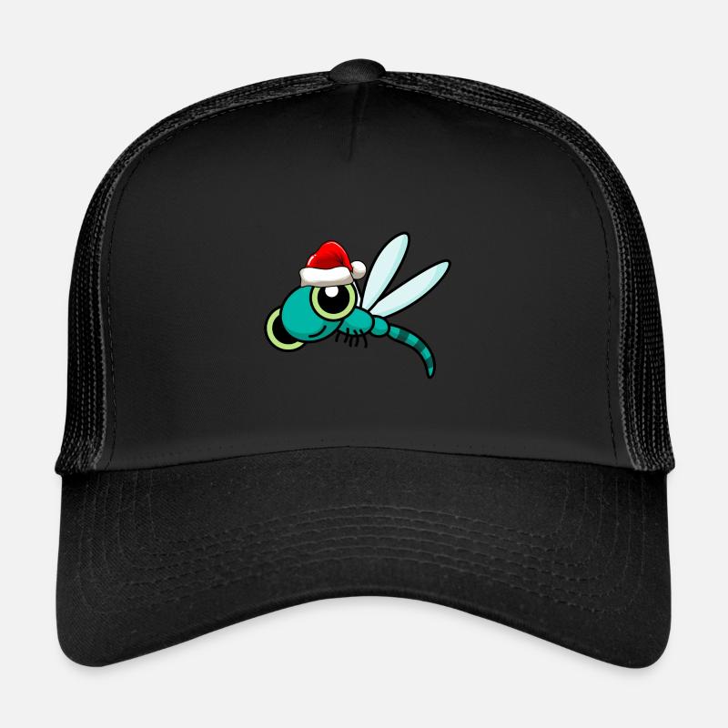 Libellule de Noël Libellule Casquette trucker 