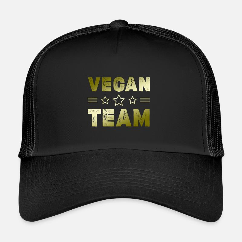 Équipe végétalienne Casquette trucker 