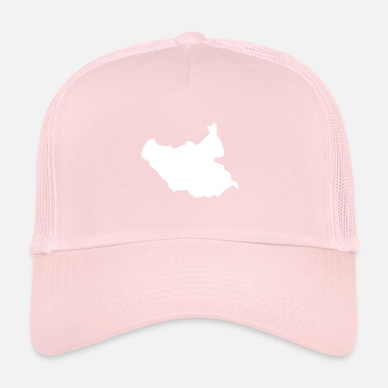 Sudan map flag Trucker Cap