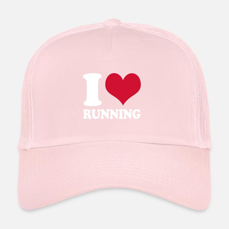 Runner I Love Running Trucker Cap