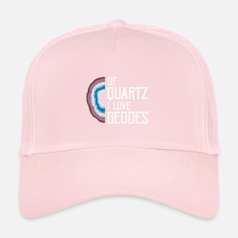 Recherche sur les roches et conception de roches à quartz Casquette trucker 